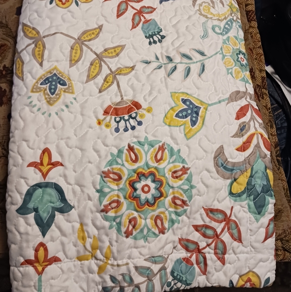 💐🌹Marcielo Quilted Romantic Green 🛌  🌸🏵3 Piece Set,A Fabulous👌Gift Item.🎁 - Picture 10 of 16